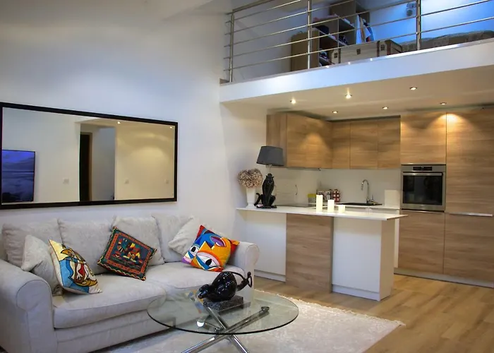 Duplex Fontaine - Duplex Coeur Vieil Old Marche Provencal * 昂蒂布